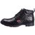 Lee Cooper Men's BLACK Leather Boots (0LC9519)