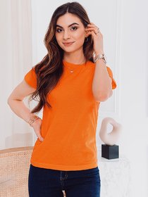 raabta fashion orange t- shirt