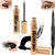 HALF N HALF 24 HOUR WATERPROOF EYELINER (8 ML)+24 HOUR MASCARA VOLUME+BROWN EYE BROW PENCIL WITH BRUSH