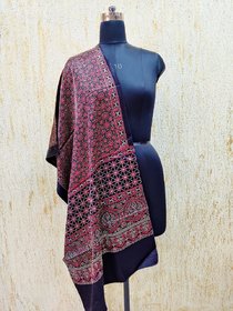 Prijam Women's Traditional Printed Mashru Silk Stole