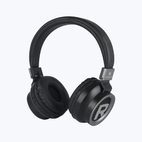 Zebronics Zeb-Bang Foldable Wireless BT Headphone Comes with 40mm Drivers, AUX Connectivity, Call Function, 16Hrs Playback time  Supports Voice Assistant (Black)
