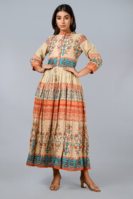 Women Printed Cotton Dress