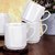 Deco Pride Coffee Mug 270ml, Ceramic Plain Design Microwave Safe (White, Set of 6 Pcs) CM(6)-581W