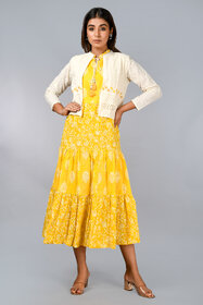 Women printed Cotton Dress
