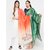 Get Wrapped Digital Printed Dupatta & a Gold Border Dupatta for Women - Combo Pack of 2