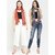Get Wrapped Lurex Scarf & a Shaded Scarf for Women - Combo Pack of 2