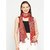 Get Wrapped Lurex Scarf & a Shaded Scarf for Women - Combo Pack of 2