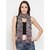 Get Wrapped Lurex Scarf & a Shaded Scarf for Women - Combo Pack of 2