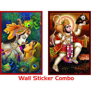 Hanumanji Wallpaper sticker combo special offer