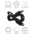 Flat HDMI Male To Male Cable 1.5 Meter Long V1.4 With Ethernet Full HD 1080p 24K for LCD/LED/TFT TV, Computer, Projector