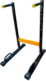 Protoner Heavy Duty Blend Dips and Push Up Stand (Black, Yellow)