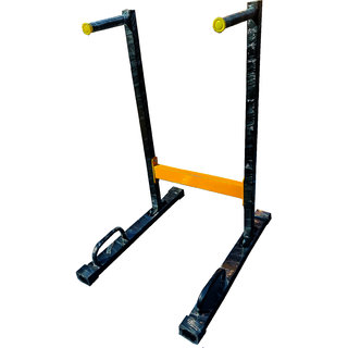 Protoner Heavy Duty Blend Dips and Push Up Stand (Black, Yellow)