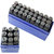 Scorpion Number Punch Set 1/2 - (12.7 mm) Hardened Steel/Metal Die Jewelers with Case