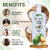 TruNext Coconut Avocado Shampoo, Sulphate Free Coconut Hair Shampoo with No Parabens,300 ml