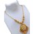 Laxmi Pendant One Gram Gold Polished Micro Plated Jewellery Chain(20 Inches Length)