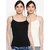 Women Cotton Blend Camisole Pack of 2 (Assorted Color) by Kiran Dresses
