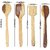 Desi Karigar Wooden Spoon Set Of 7 Pcs/Wooden Spatula  Ladle Set