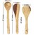 Desi Karigar Wooden Spoon Set Of 7 Pcs/Wooden Spatula  Ladle Set