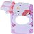 Cute Makeup Mirror Kitty Back Cover for Vivo V9 Youth Edition Multi Colour