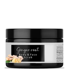                       Ginger root Face and Body Scrub                                              