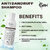 Anti Dandruff Shampoo Instant Clear Dandruff in 3 Wash  Controls Irritations  Itching  Hydrate  Mositure the Scalp