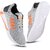 Chevit Latest Affordable Combo Pack of 02 Sports Shoes for Running , Training & Gym Running Shoes For Men (Grey, Orange)