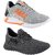 Chevit Combo Pack of 2 Walking Shoes Sneakers For Men (Orange, Black)