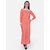CutSew Orange Full Zipper Opning Women DressS
