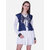 Frill Dress With Crop Jacket For WomenS