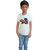 RISH - Kids Polyester Material Chinese dragon Printed Design for age 6 - 8 Years - colour White