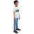 RISH - Kids Polyester Material Chinese dragon Printed Design for age 6 - 8 Years - colour White