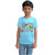 RISH - Kids Polyester Material hippie tshirt design Printed Design for age 2 - 4 Years - colour Blue