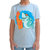 RISH - Kids Polyester Material surfing shark Printed Design for age 2 - 4 Years - colour Grey