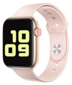 ACROMAX-T-55 Smart Watch Series 6 Calling 44mm Smartwatch(Pink Strap)