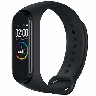 ACROMAX-M4 Smart Watch Band Black Fitness Tracker Smartwatch