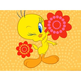 ANSHUL INTERNET, POSTER NO-7 TWEETY , PRINT ON PHOTOGRAPHIC PAPER, 12 BY 18 INCH ANSHUL INTERNET, POSTER NO-7 TWEETY , PRINT ON PHOTOGRAPHIC PAPER, 12 BY 18 INCH