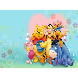 ANSHUL INTERNET, POSTER NO-7 POOH, PRINT ON PHOTOGRAPHIC PAPER, 12 BY 18 INCH ANSHUL INTERNET, POSTER NO-7 POOH, PRINT ON PHOTOGRAPHIC PAPER, 12 BY 18 INCH