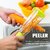 IQ TECH a Vegetable Peeler with Storage Box Stainless Steel Apple Potato Cucumber Carrot Peelers ( Multicolor )