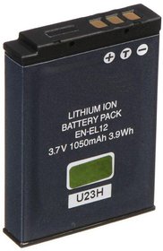 IJJA EN-EL12 Rechargeable Lithium Ion Battery pack (1050MAH)