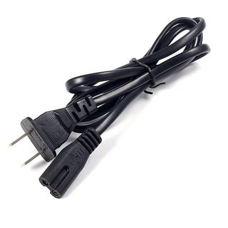 IJJA AC Power Cord Cable -23 MH-24 MH-25 Cable Camera Battery Charger (Black)