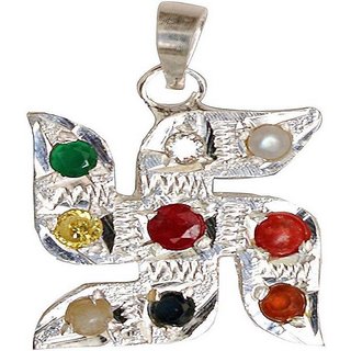                       Navgrah swastik fashionable pendant for men and women                                              