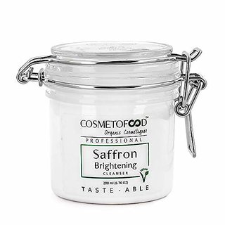 Cosmetofood Professional Saffron Brightening Face Cleanser (200 ml)