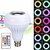 Led Bulb Bluetooth Speaker + RGB Colorfull Light Music Night Bulb with Remote Control for Home,Bedroom,Living Room,Party