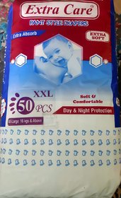 Extra Care Baby Diaper Pants XXL (50pc)