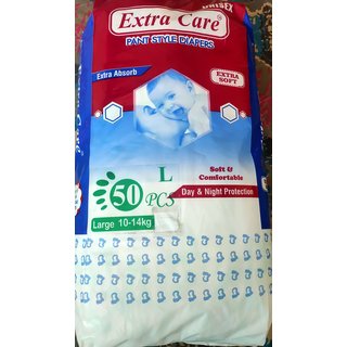 Extra Care Baby Diaper PantsL(50pc)