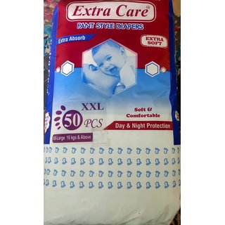Extra Care Baby Diaper Pants XXL (50pc)