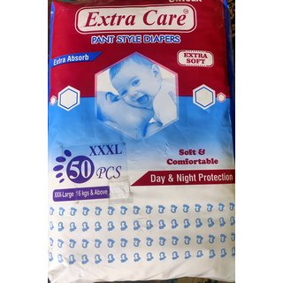 Extra Care Baby DIaper pant XXXL(50pc)