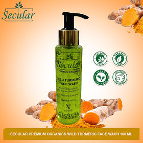 Secular Premium organics wild turmeric face wash 100 ml Face Wash