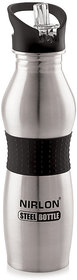 Nirlon Stainless Steel Easy To Clean Water Bottle,Use For Office,700Ml,Pack Of 01