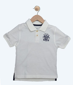 Red Line Boys Organic White Polo T-Shirts